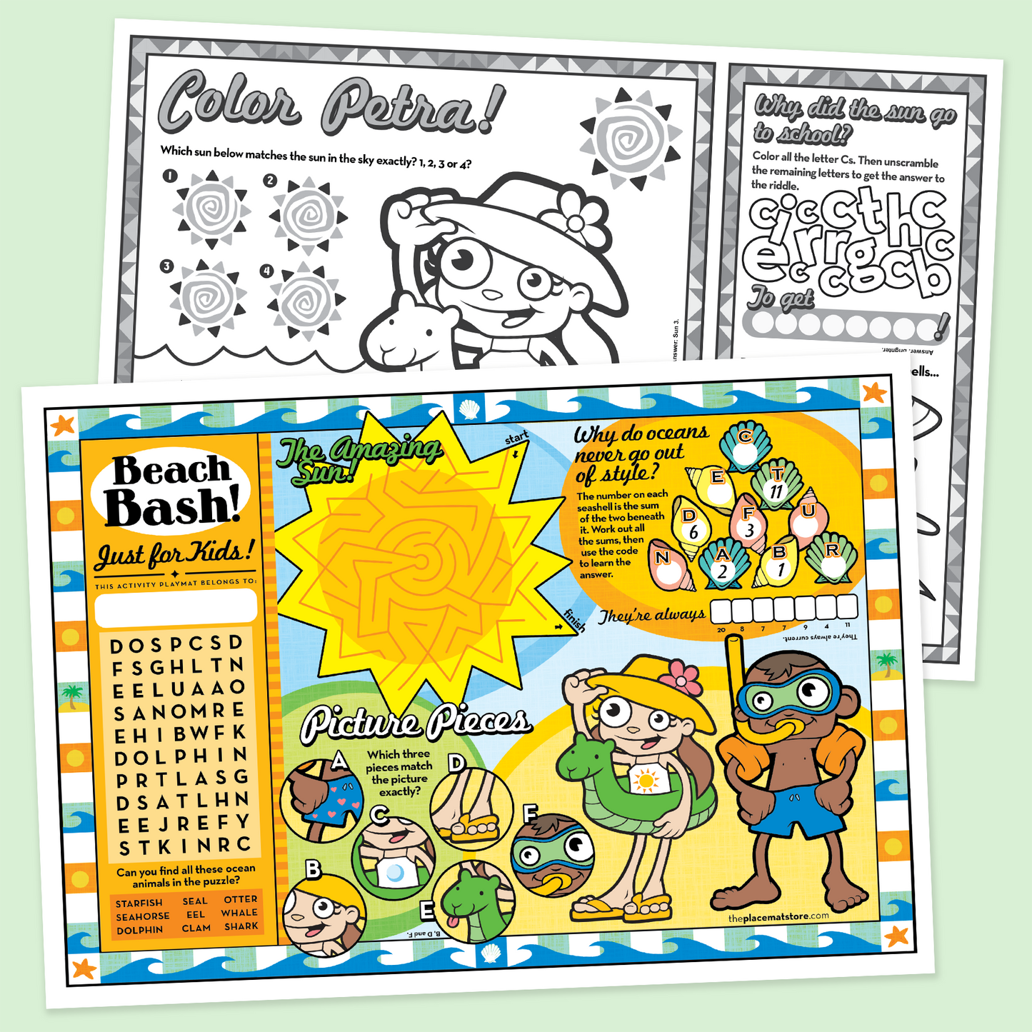Beach Bash Placemat