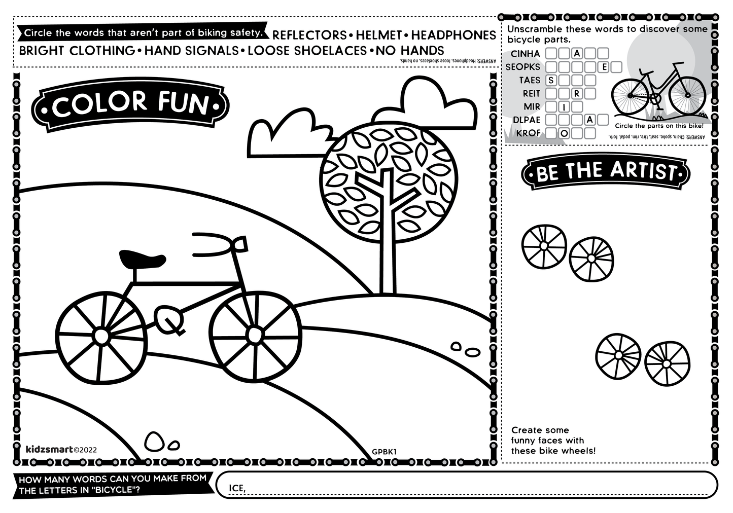 Bikes Placemat