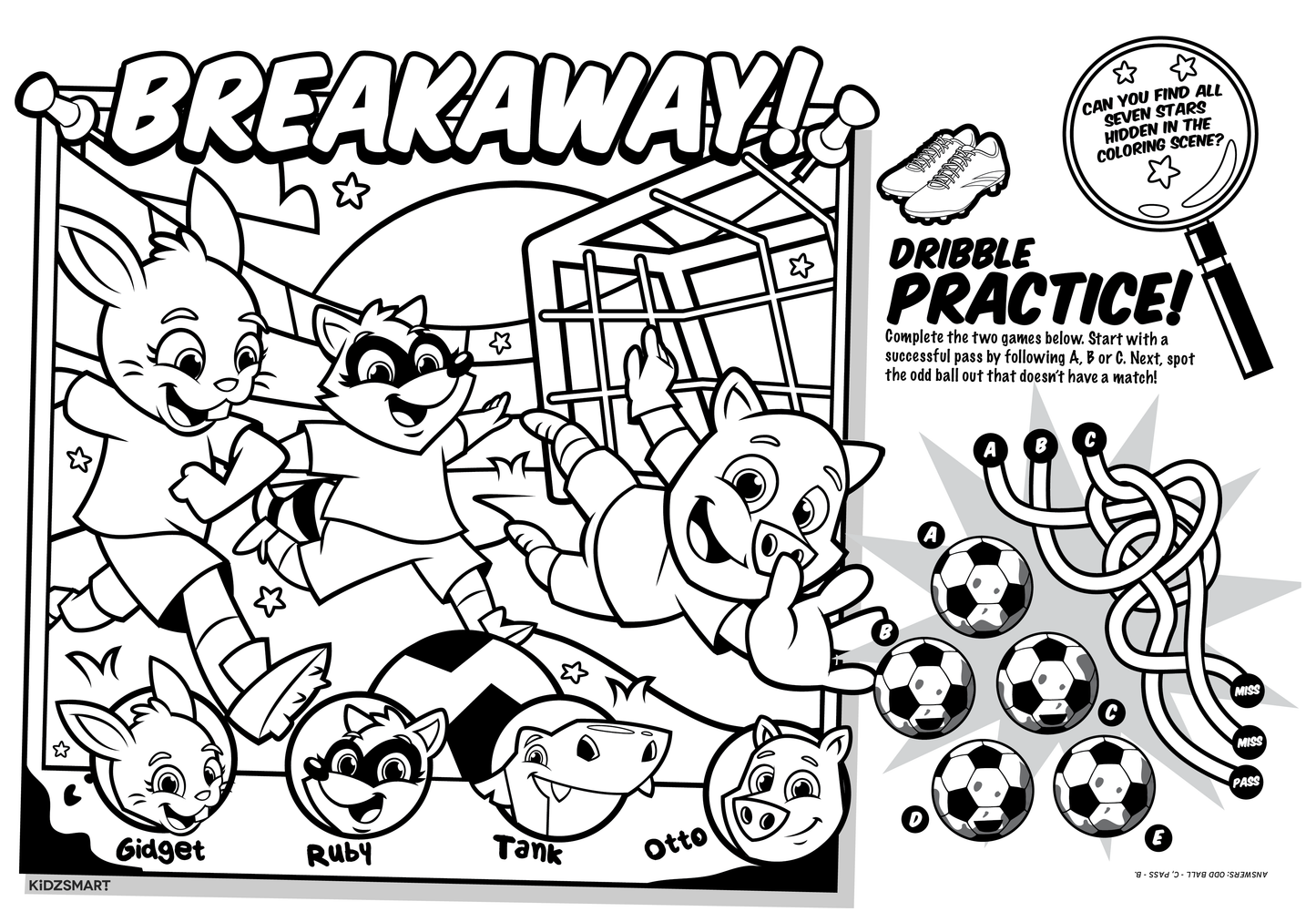 SlamDunk Sports-Themed Kids’ Activity Placemat Pack – Customizable for Restaurants, Cafes & Family Venues