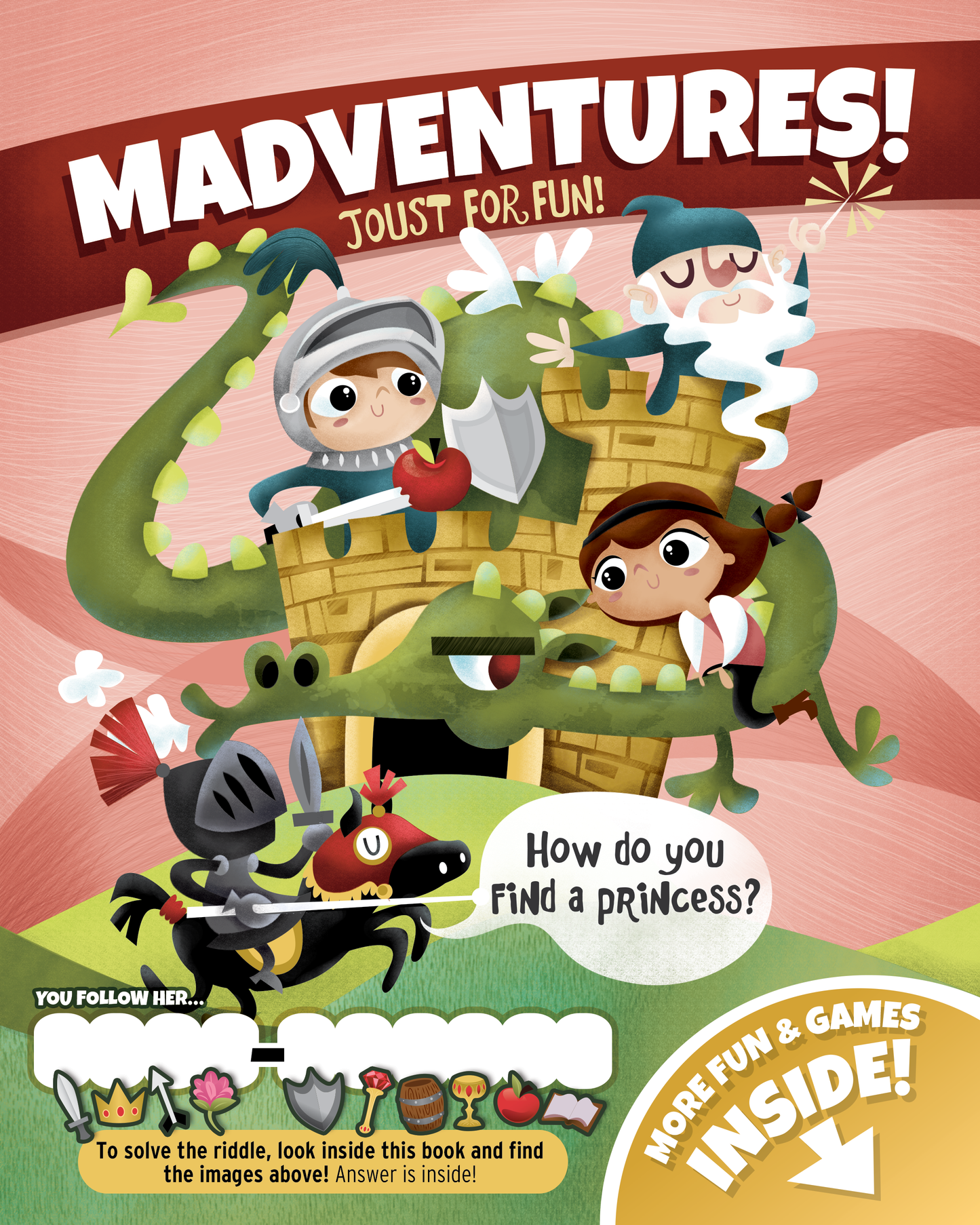 Madventures Joust for Fun! | 4-Page Kids Activity Book