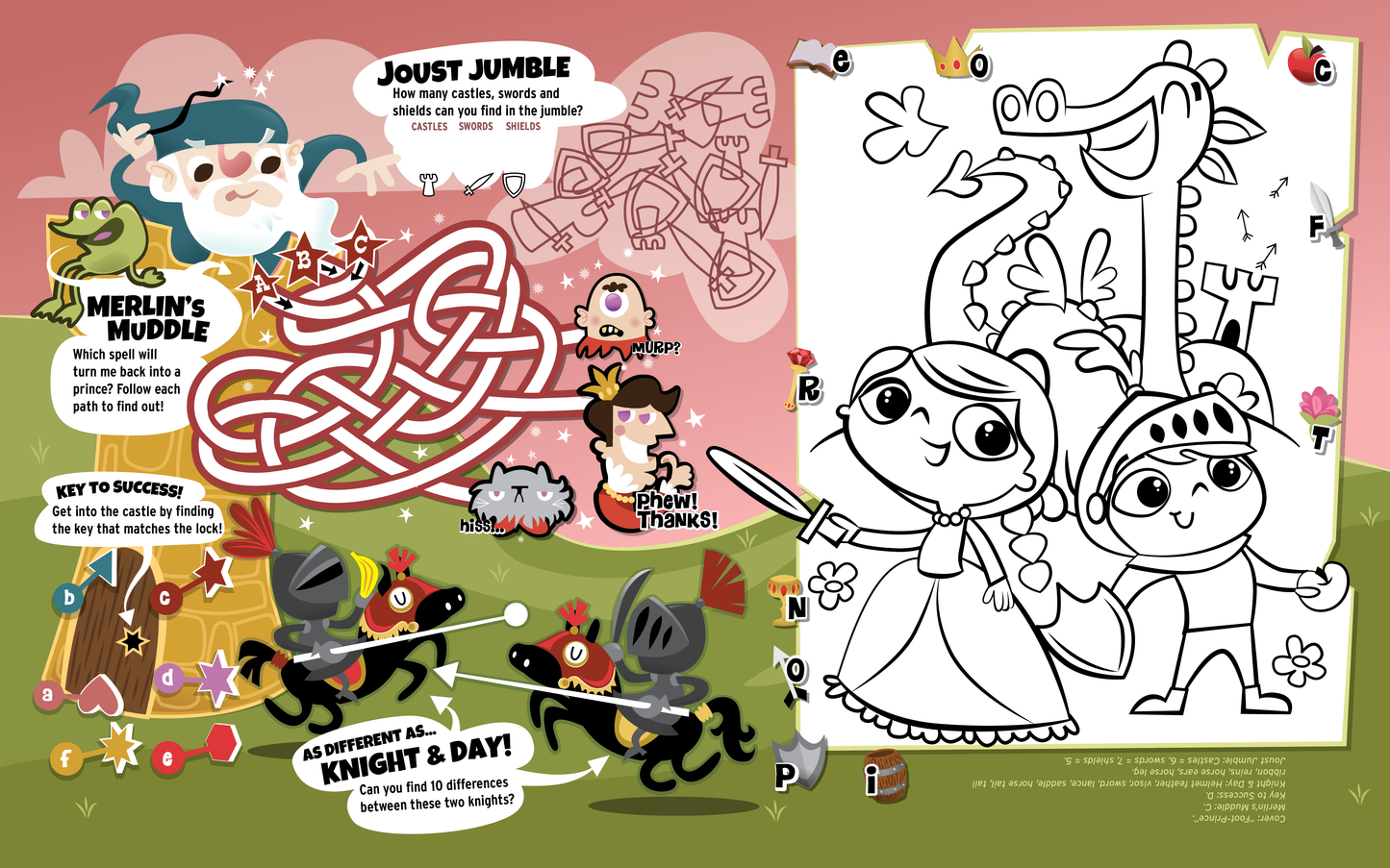 Madventures Books | 4-Page Kids Activity Book | Variety Package